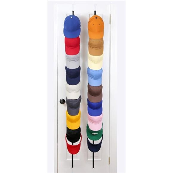 Perfect Curve Hat Organizer CapRack | Over-The-Door Hat Rack and Organizer - Picture 1 of 7